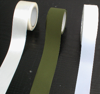 Themal transfer Uniforms care labels (Kaki Green & White)